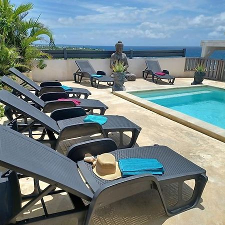 Villa Vue Mer 180°, Piscine Saint-Francois  Eksteriør billede